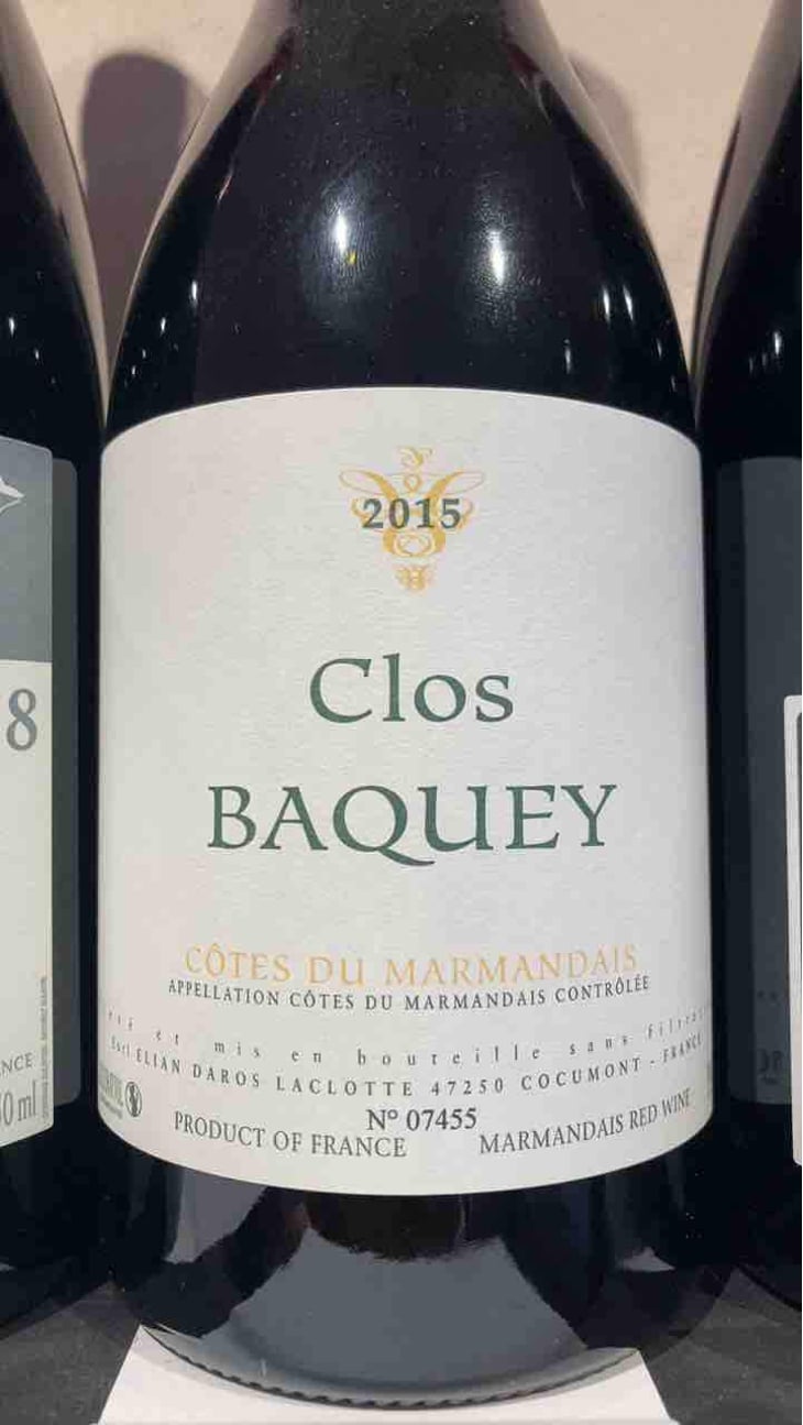 Clos Baquey - Elian Da Ros - Sandrine et Elian Da Ros 