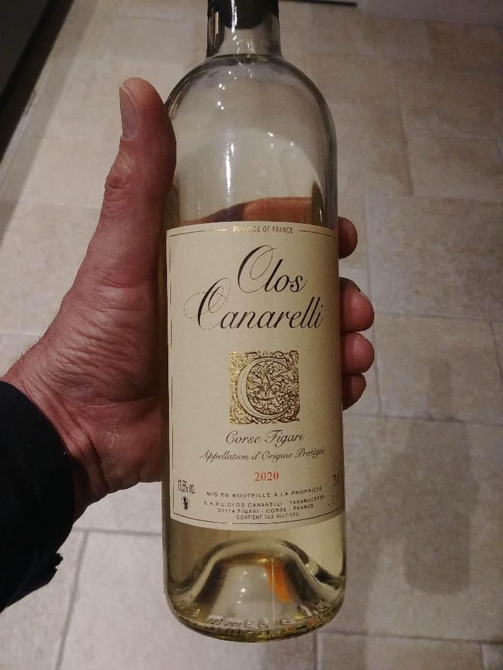 Clos Canarelli (blanc) - Clos Canarelli - Yves Canarelli 
