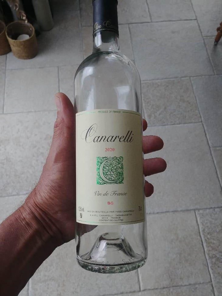 Clos Canarelli (blanc) - Clos Canarelli - Yves Canarelli 