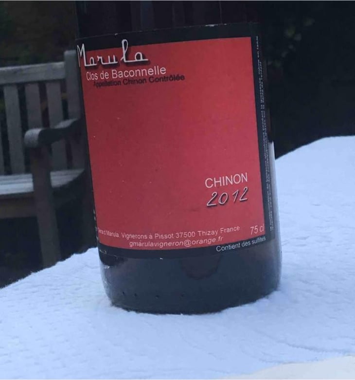 Clos de Baconnelle - Marula - Nadine et Gérard Marula 