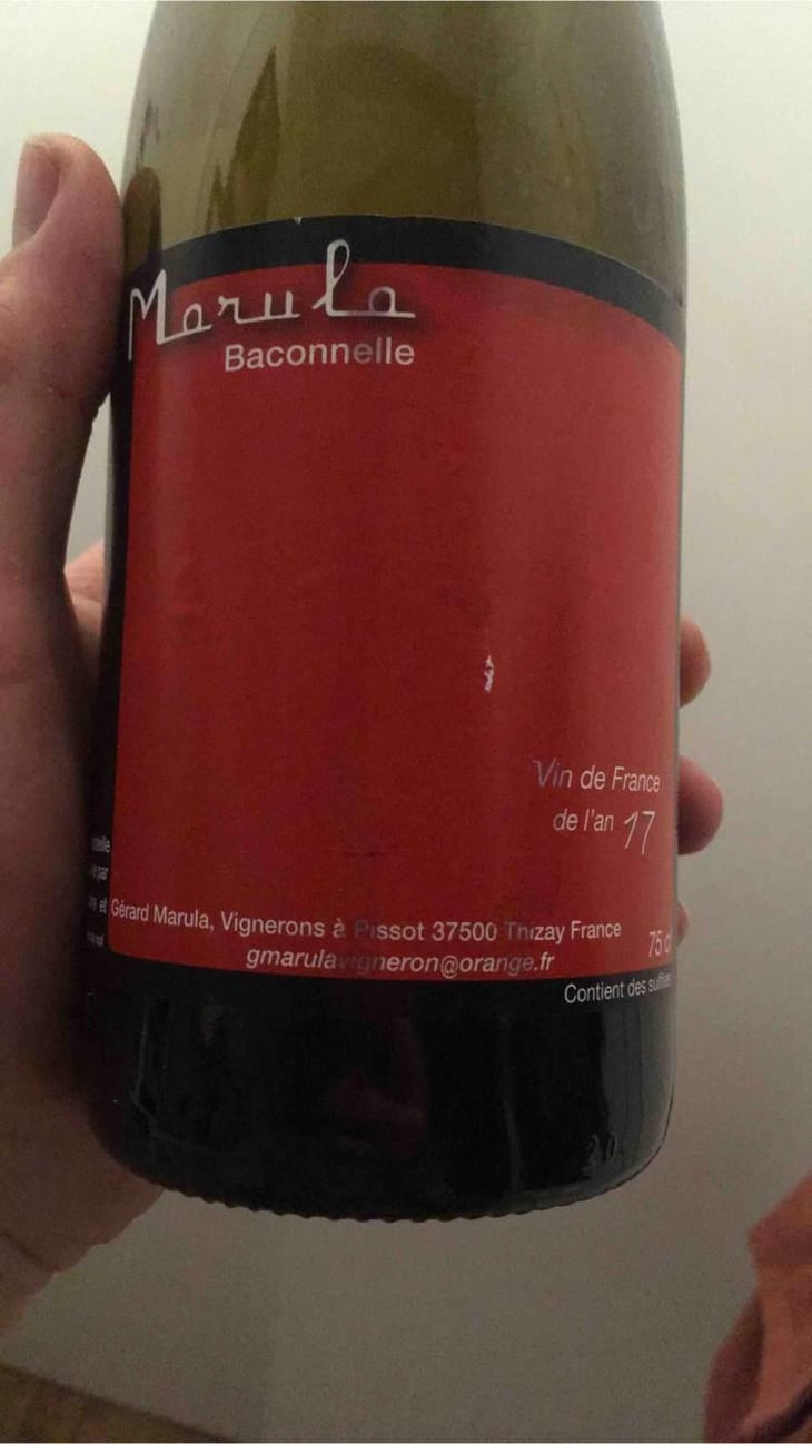 Clos de Baconnelle - Marula - Nadine et Gérard Marula 