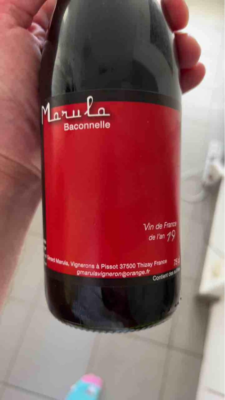 Clos de Baconnelle - Marula - Nadine et Gérard Marula 