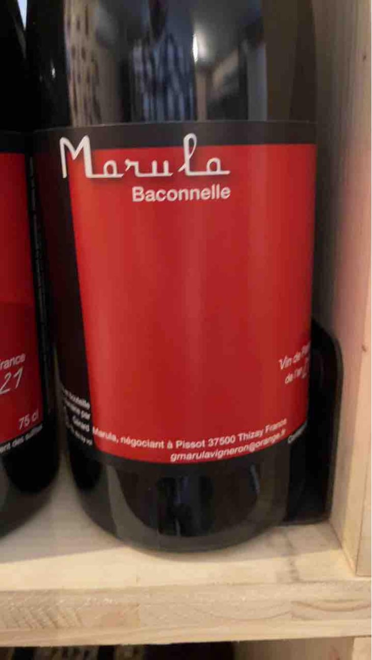 Clos de Baconnelle - Marula - Nadine et Gérard Marula 