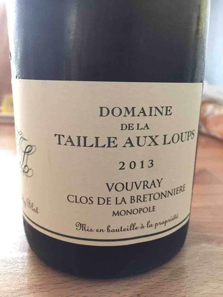 Clos de La Bretonnière - La Taille aux Loups - Jacky Blot 