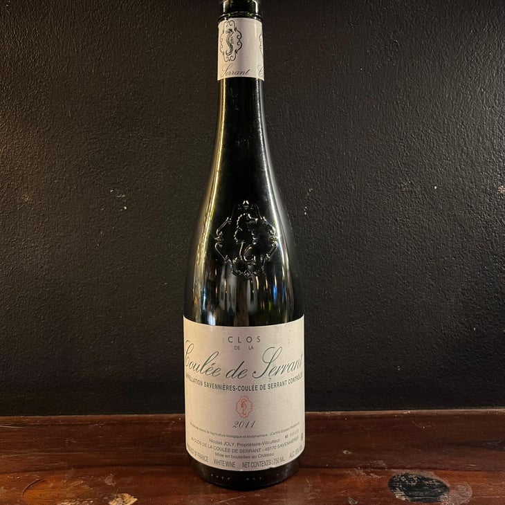 Clos de la Coulée de Serrant - Château de la Roche Aux Moines - Coulée de Serrant - Virginie & Nicolas Joly -2011