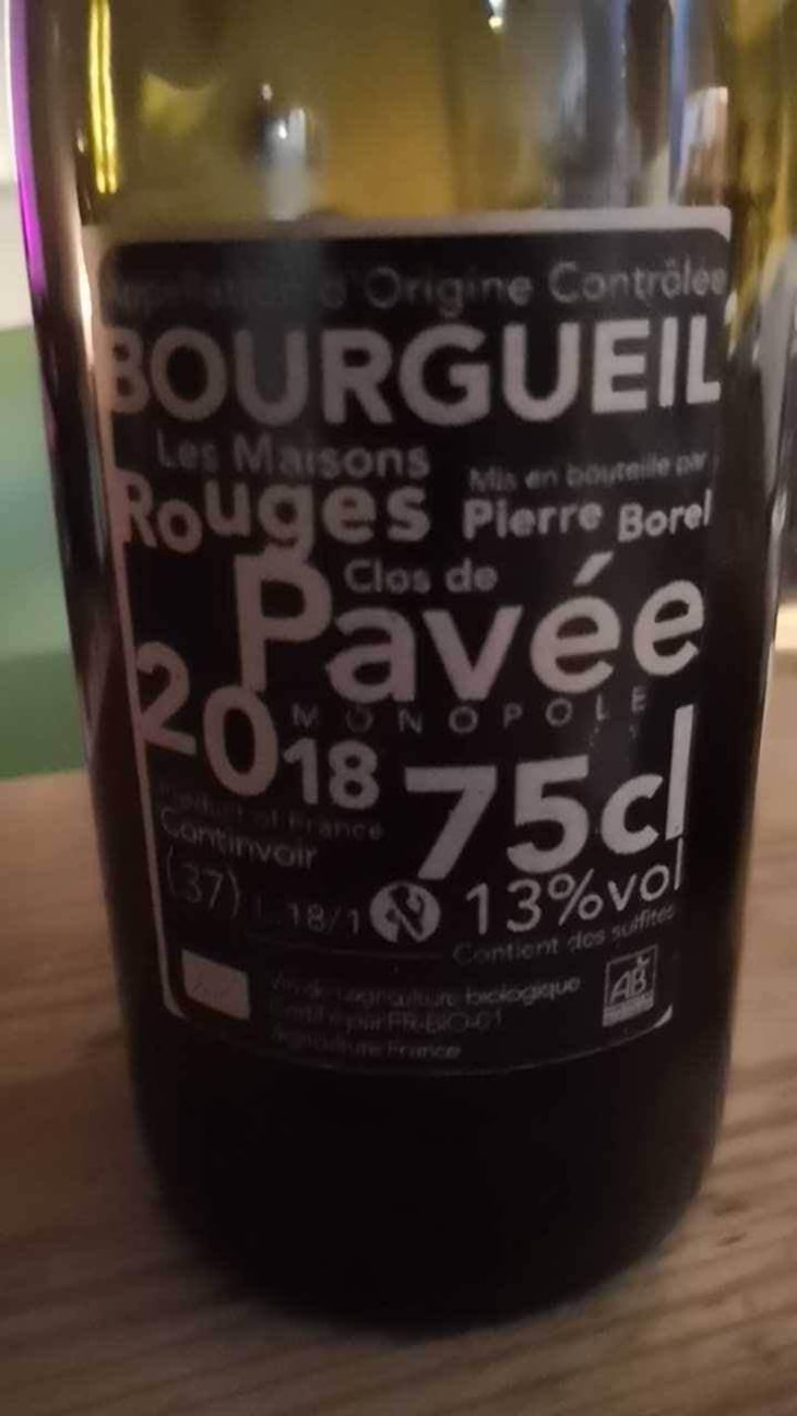 Clos de Pavée - Pierre Borel Vigneron - Pierre Borel 