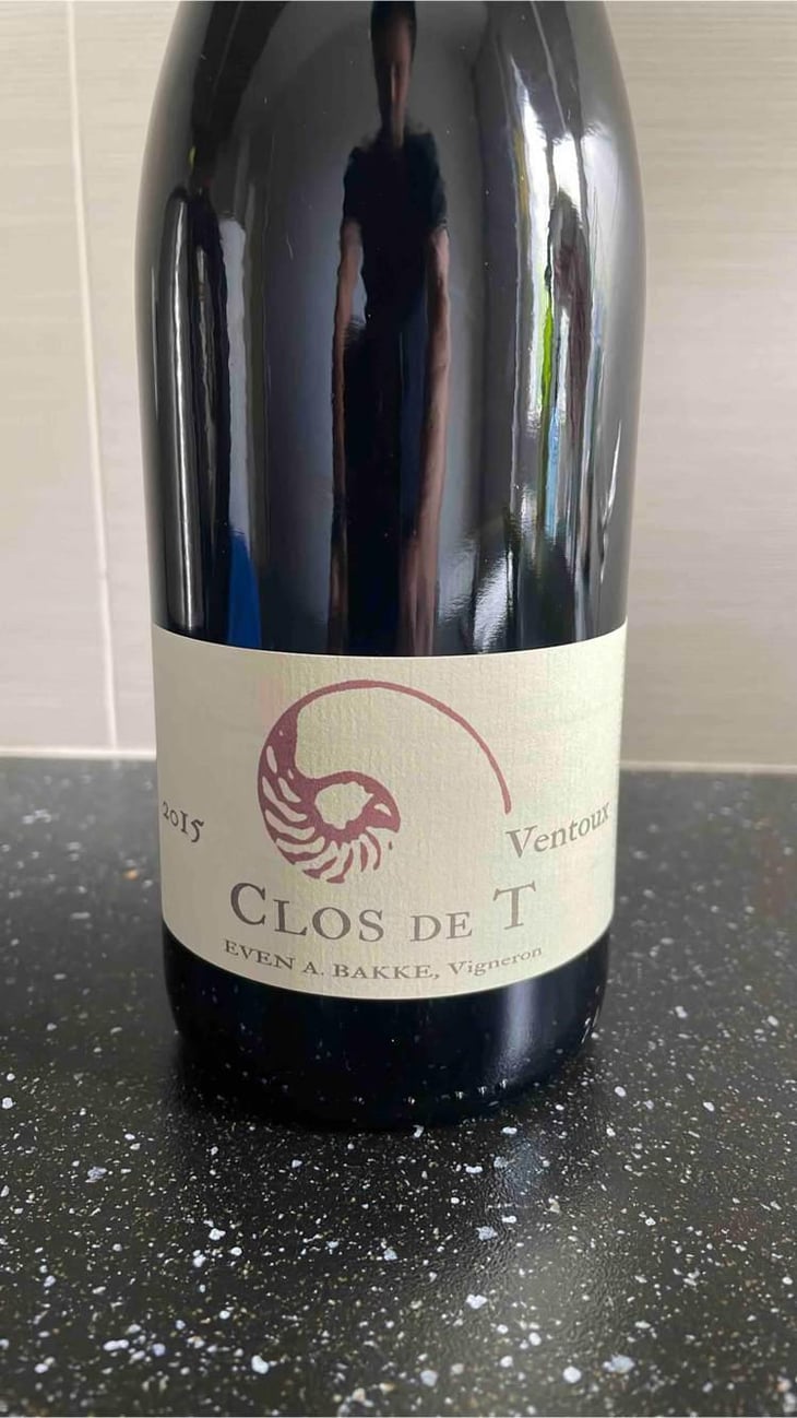 Clos De T Rouge - Clos de T. / Clos de Trias - Even A. Bakke 