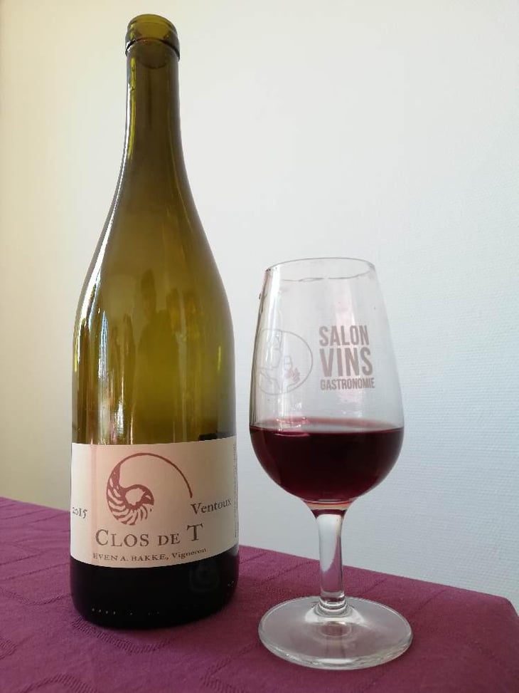 Clos De T Rouge - Clos de T. / Clos de Trias - Even A. Bakke 