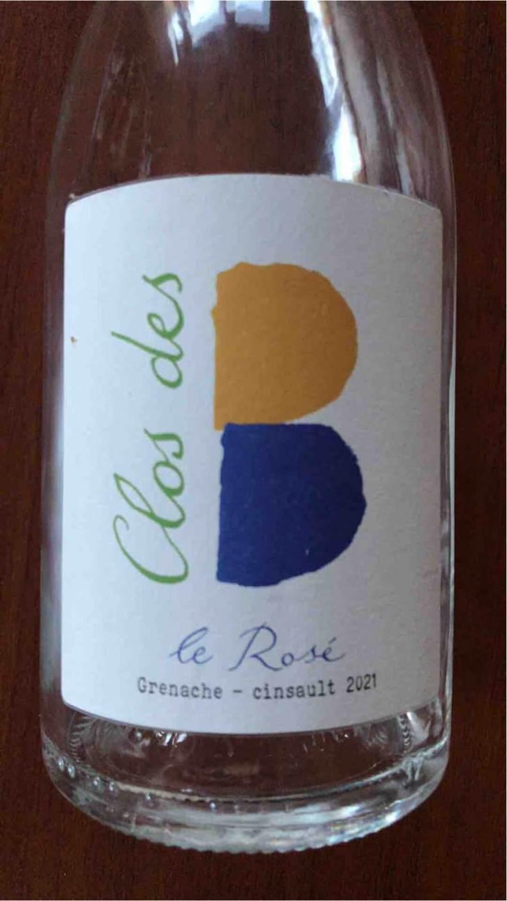 Clos Des B Rosé - Clos des B - Gwendolyn Berger -2020
