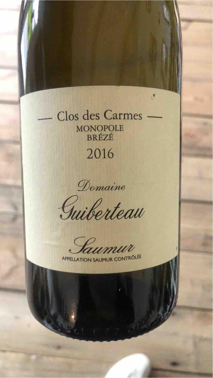 Clos Des Carmes - Brézé - Guiberteau - Romain Guiberteau 