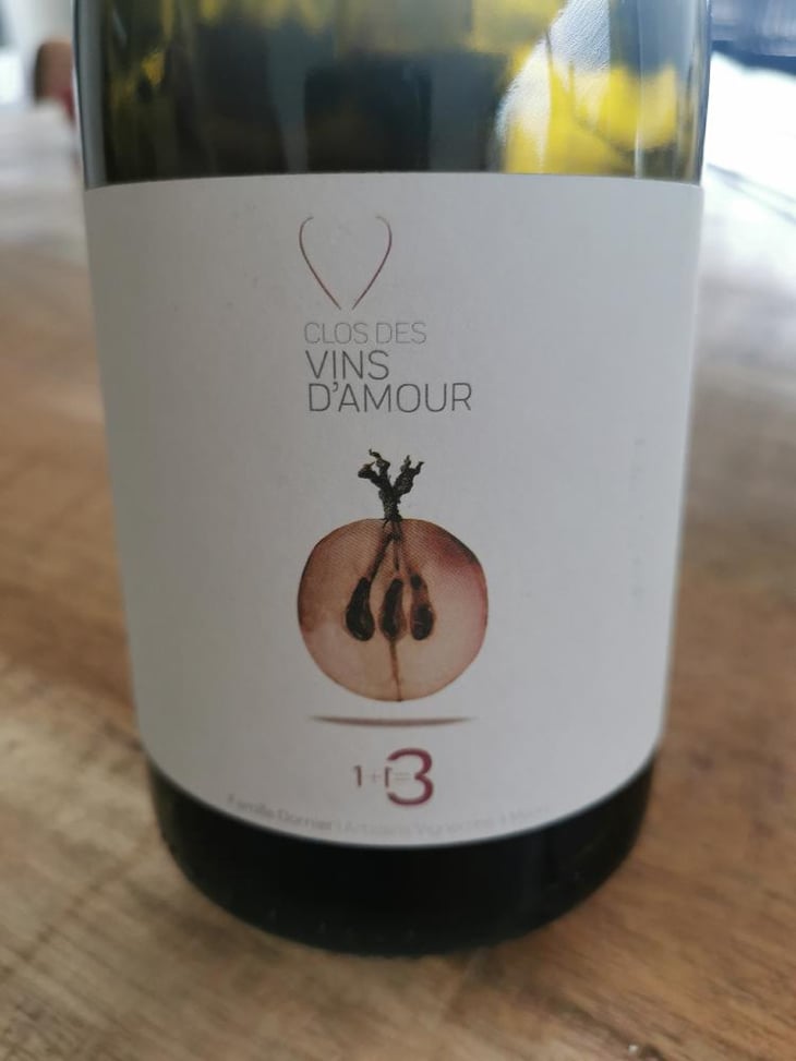 1+1=3 - Clos Des Vins D'Amour - Charles Dornier 