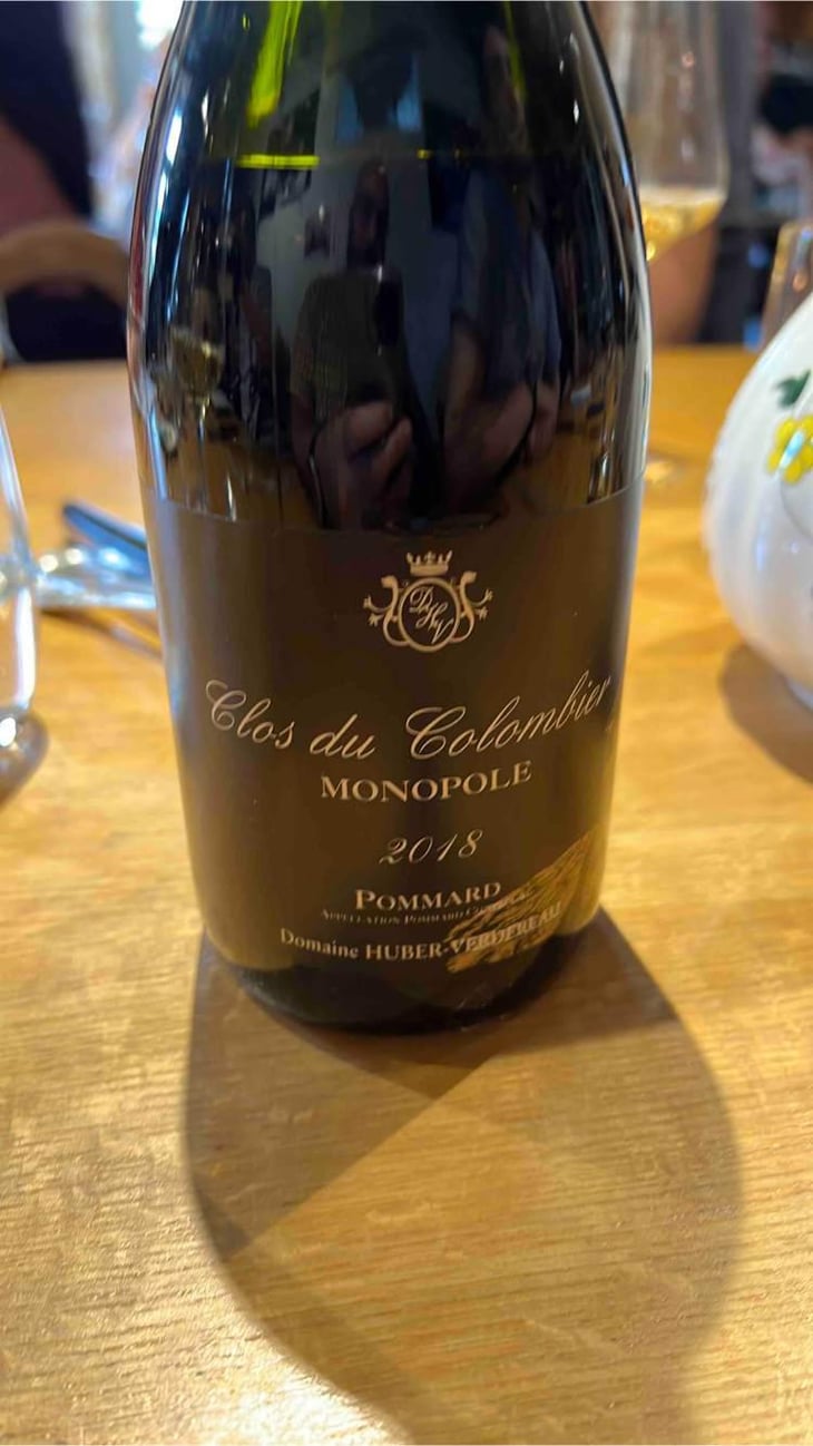 Clos Du Colombier - Huber-Verdereau - Thiébault Huber -2018