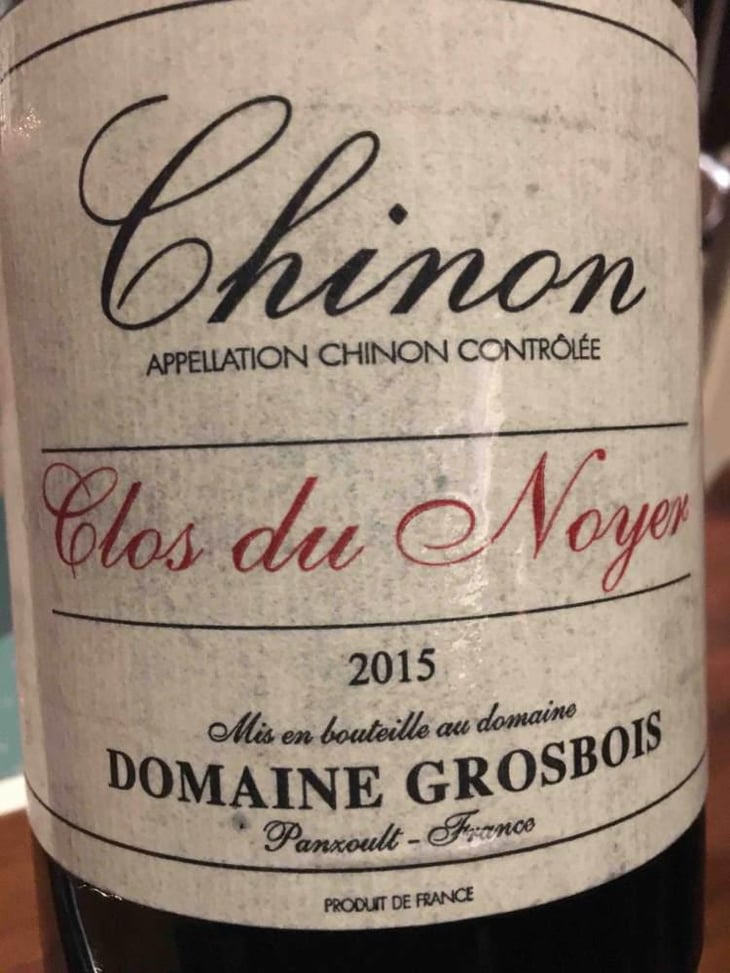 Clos du Noyer - Domaine Grosbois - Sylvain & Nicolas Grosbois 