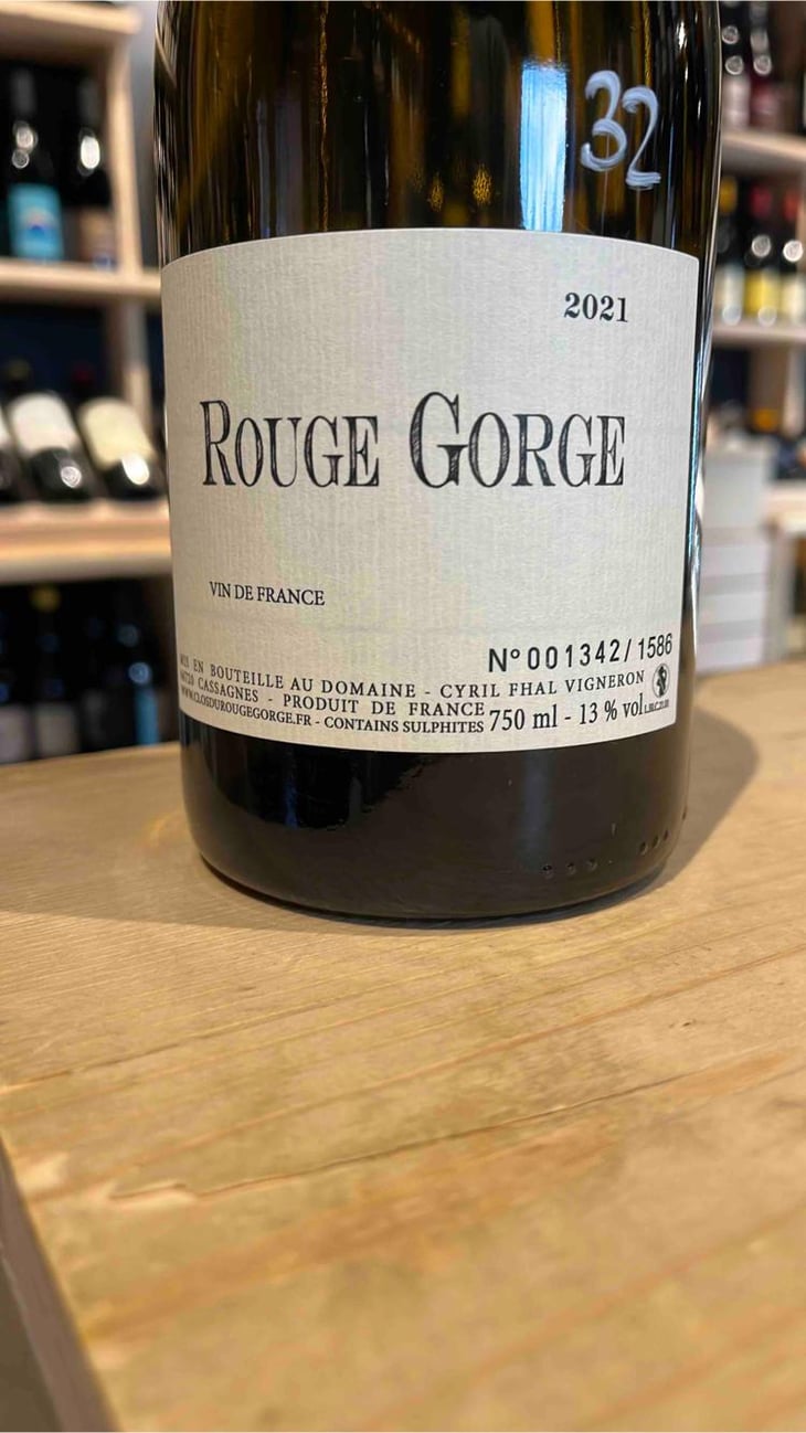 Clos du Rouge Gorge Blanc - Clos du Rouge Gorge - Cyril Fhal 
