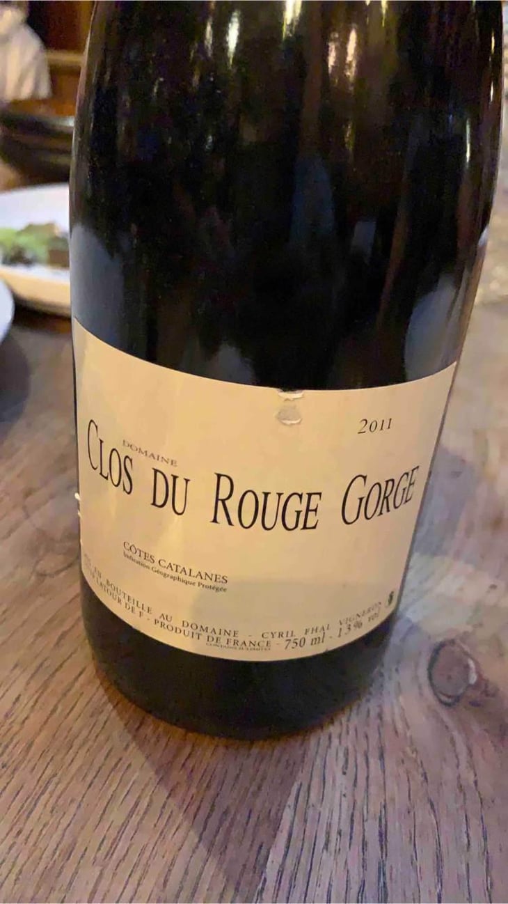 Clos du Rouge Gorge Rouge - Clos du Rouge Gorge - Cyril Fhal 
