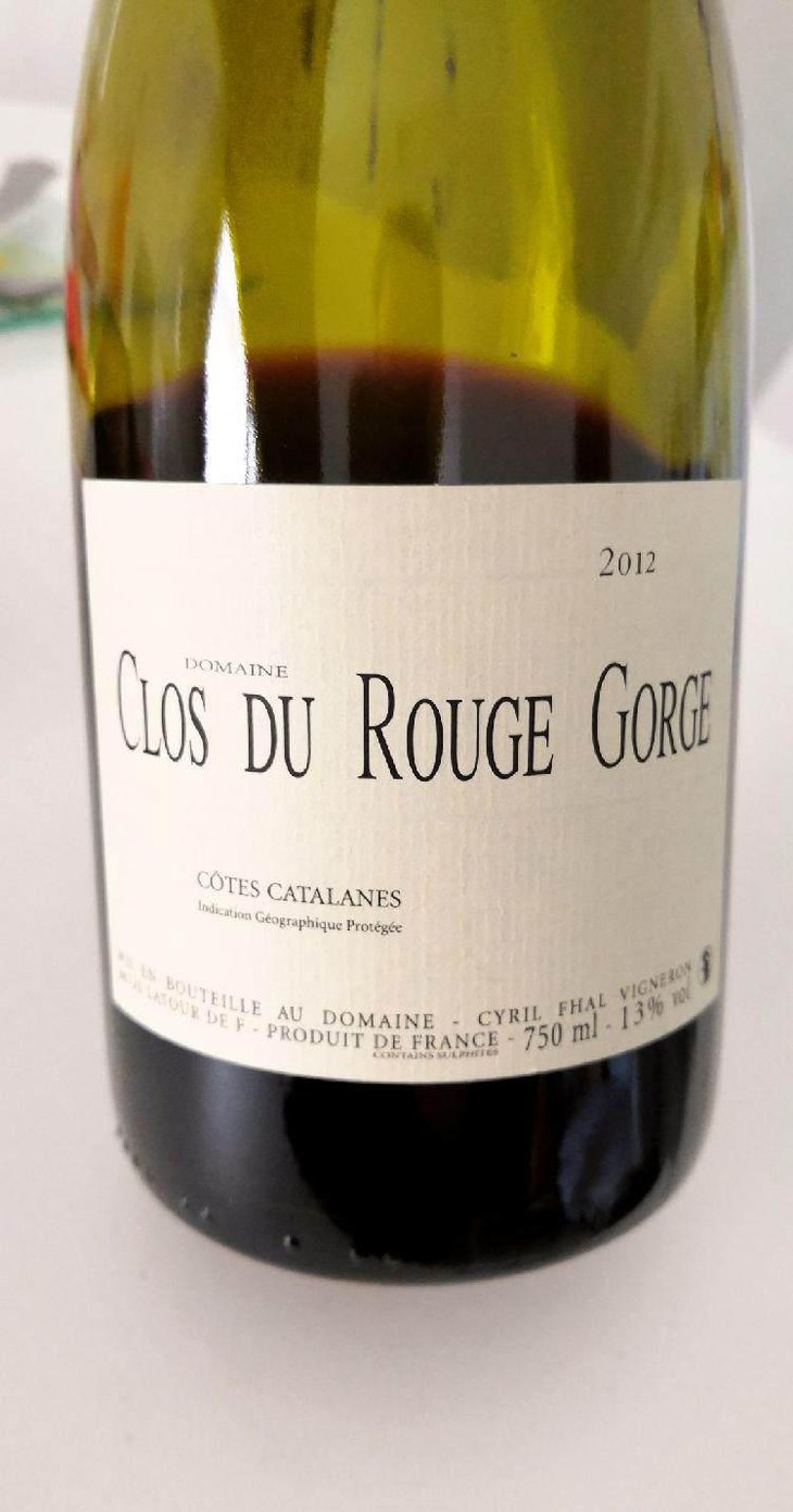 Clos du Rouge Gorge Rouge - Clos du Rouge Gorge - Cyril Fhal 