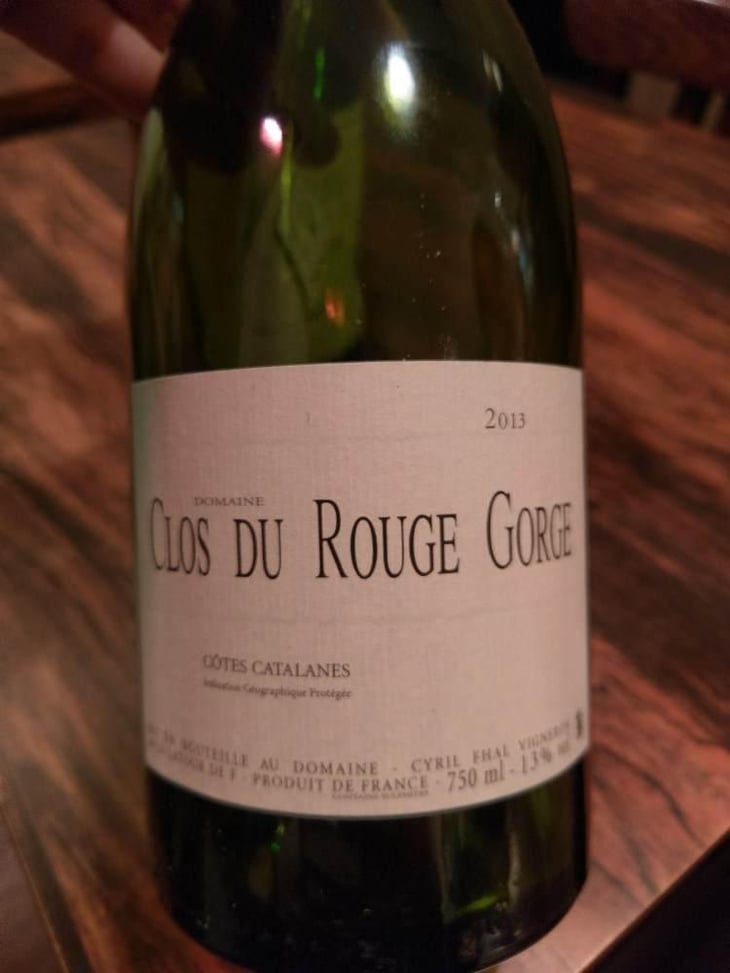 Clos du Rouge Gorge Rouge - Clos du Rouge Gorge - Cyril Fhal 
