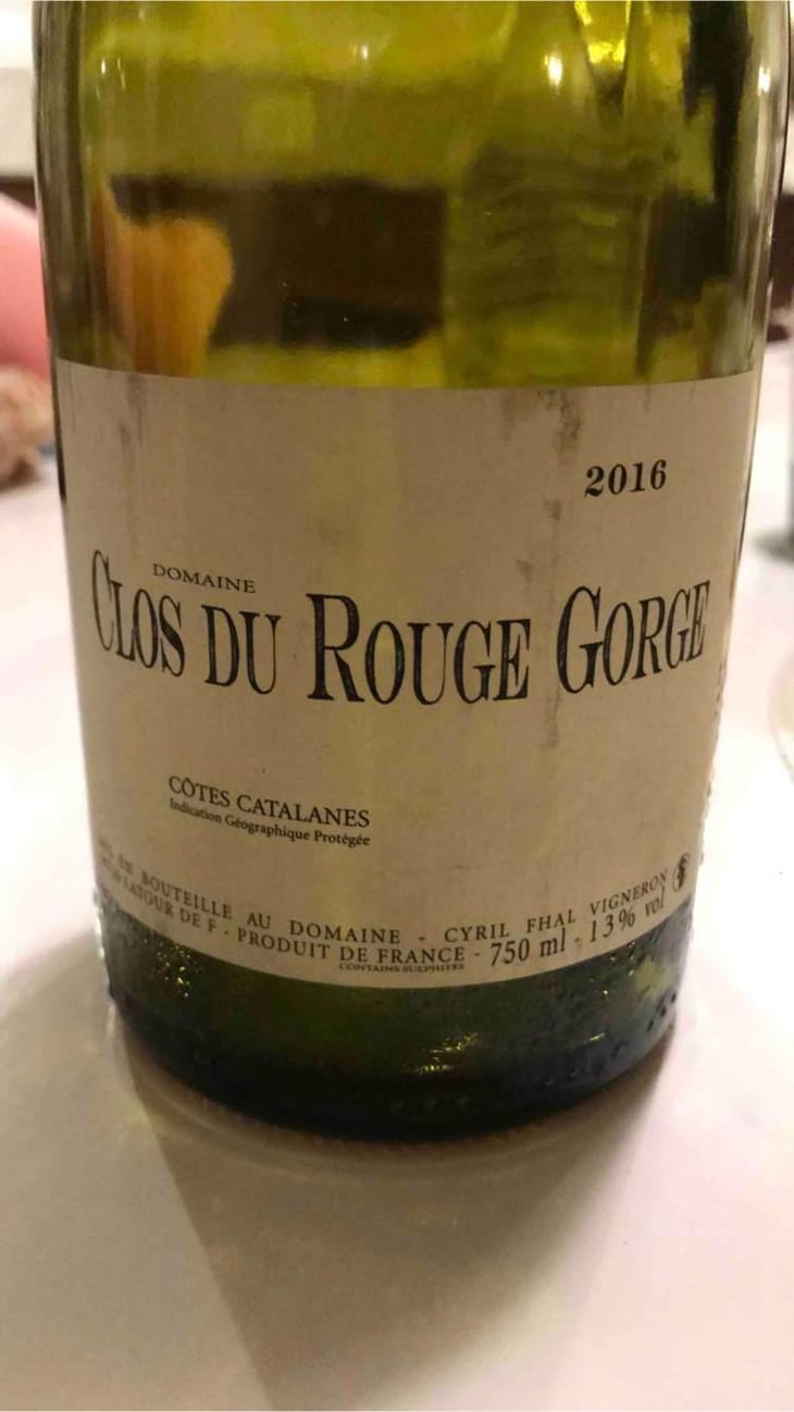 Clos du Rouge Gorge Rouge - Clos du Rouge Gorge - Cyril Fhal 