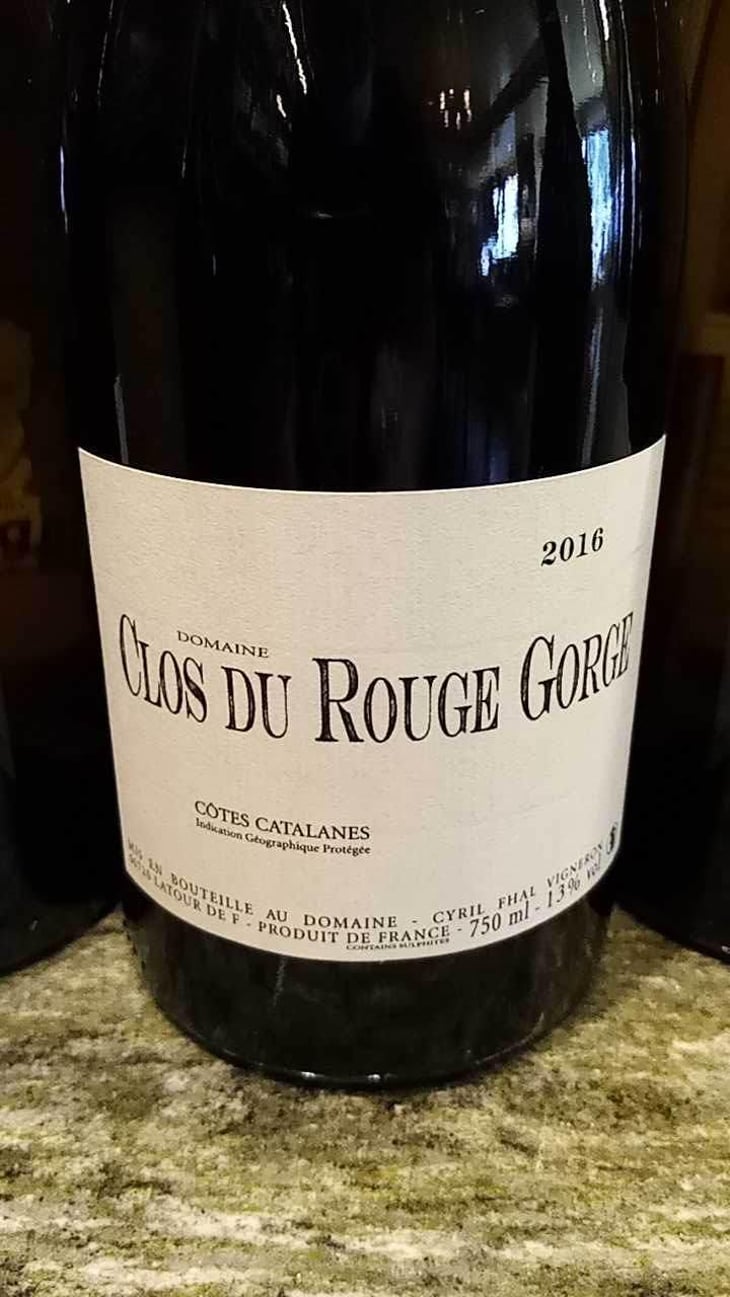 Clos du Rouge Gorge Rouge - Clos du Rouge Gorge - Cyril Fhal 