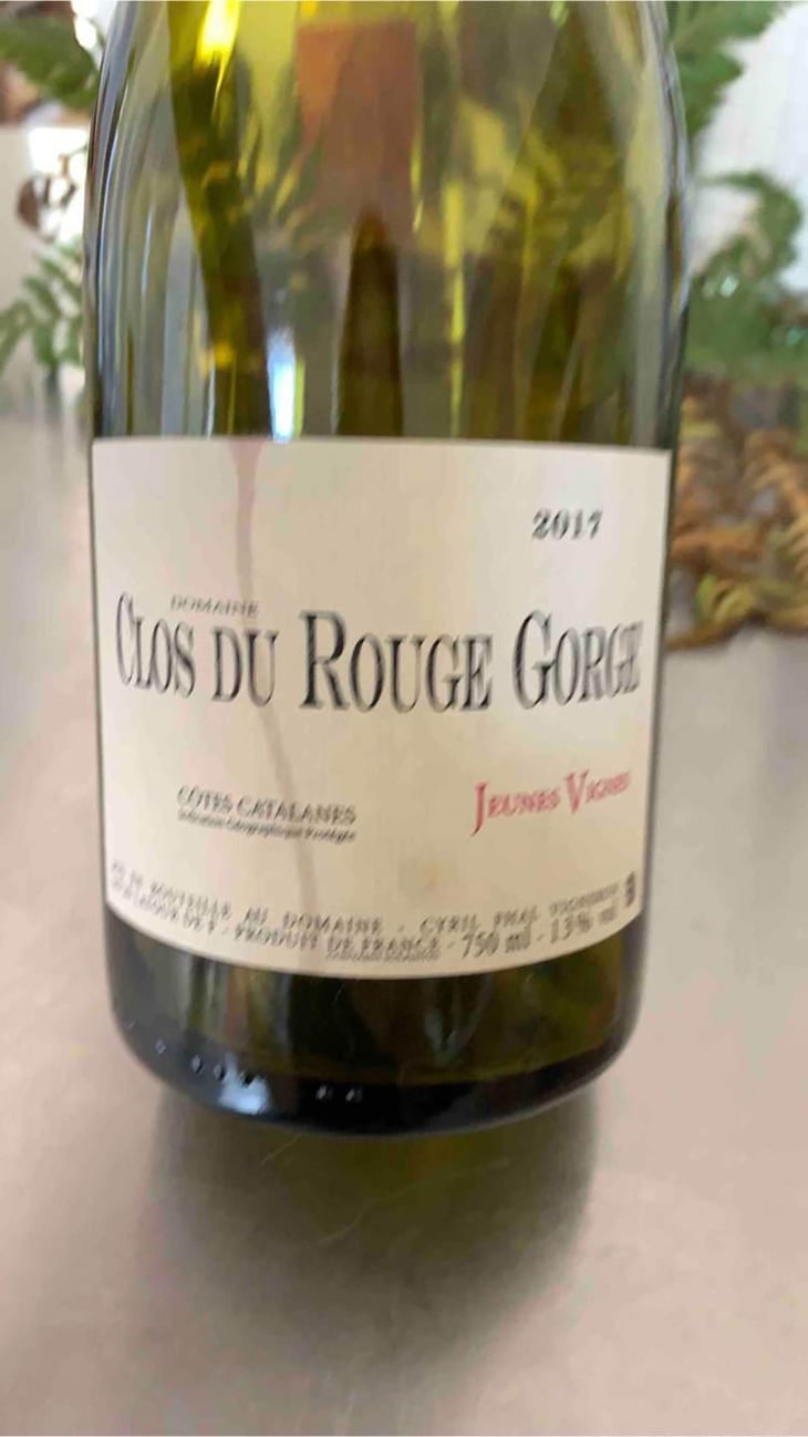 Clos du Rouge Gorge Rouge - Clos du Rouge Gorge - Cyril Fhal 