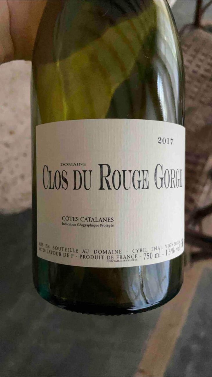 Clos du Rouge Gorge Rouge - Clos du Rouge Gorge - Cyril Fhal 
