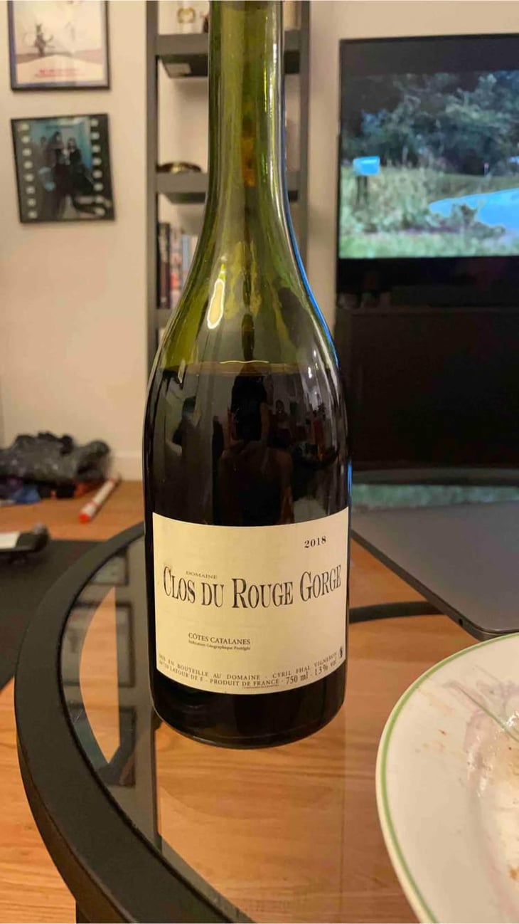 Clos du Rouge Gorge Rouge - Clos du Rouge Gorge - Cyril Fhal 