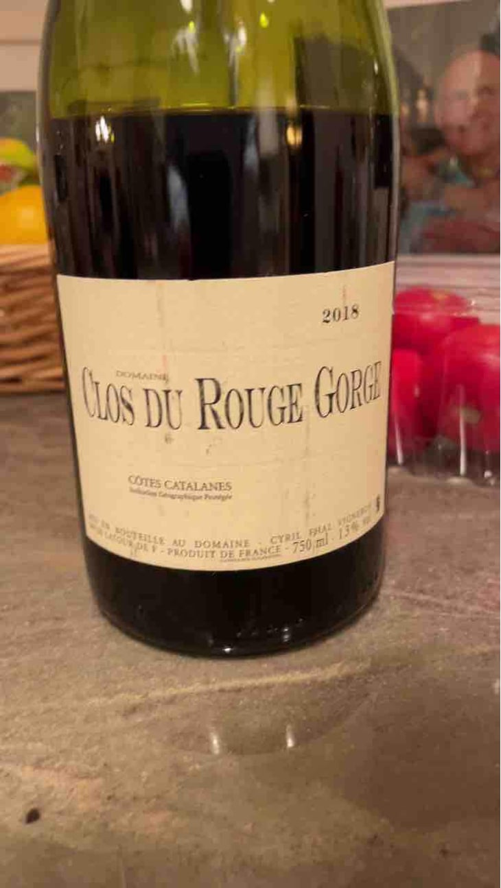 Clos du Rouge Gorge Rouge - Clos du Rouge Gorge - Cyril Fhal 