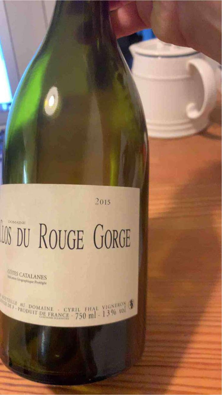 Clos du Rouge Gorge Rouge - Clos du Rouge Gorge - Cyril Fhal 