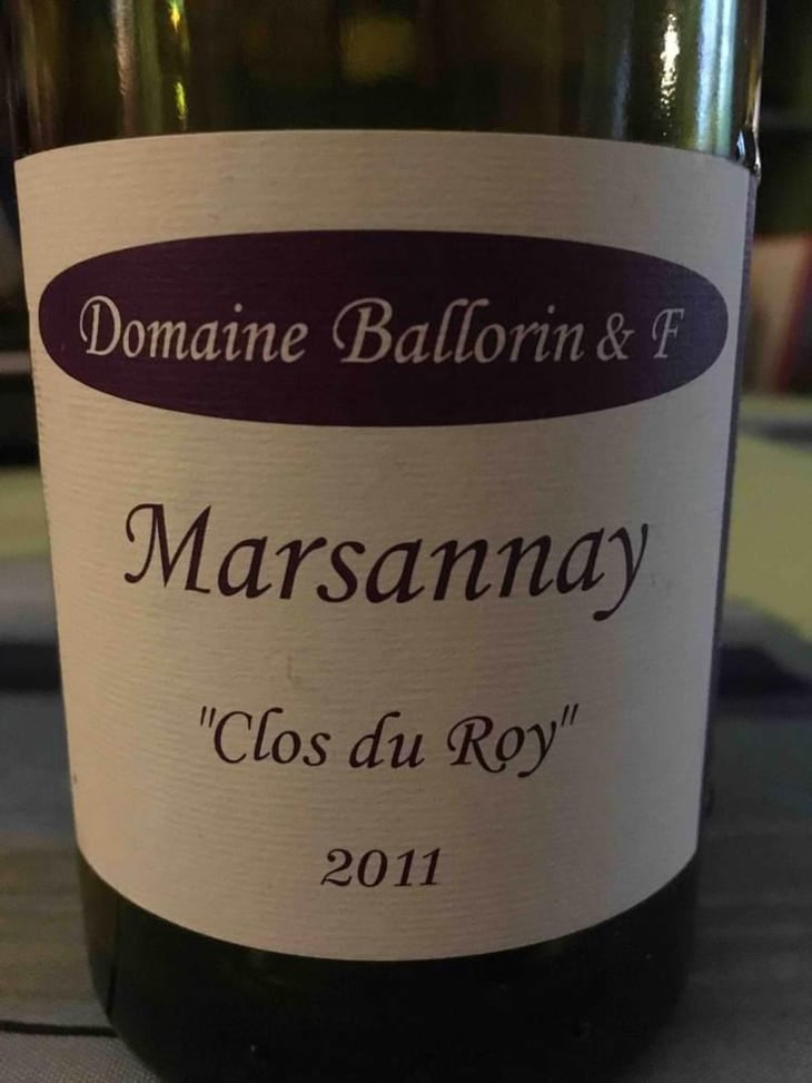 Clos Du Roy - Domaine Ballorin - Gilles Ballorin 