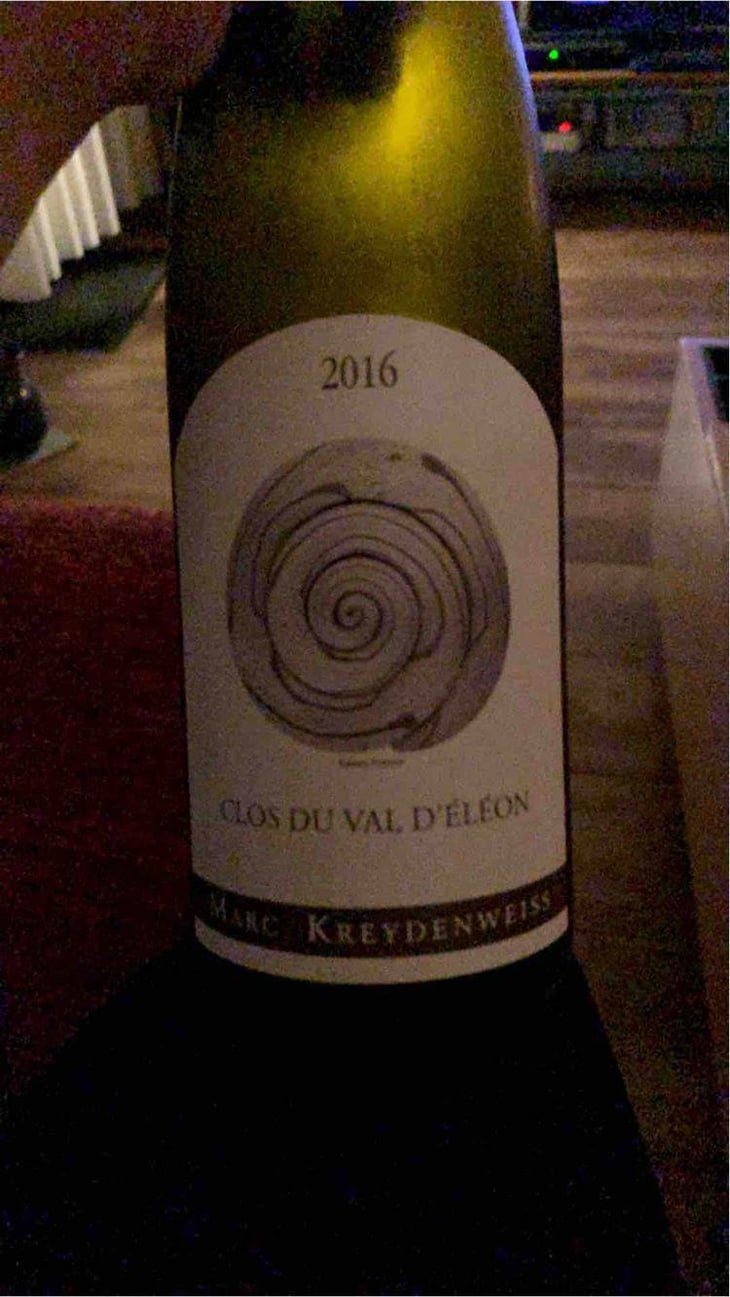 Clos du Val d’Eleon (Julie Salmon Label) - Marc Kreydenweiss (Andlau) - Antoine Kreydenweiss 