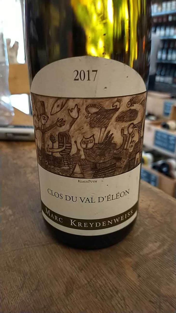 Clos du Val d’Eleon (Julie Salmon Label) - Marc Kreydenweiss (Andlau) - Antoine Kreydenweiss 