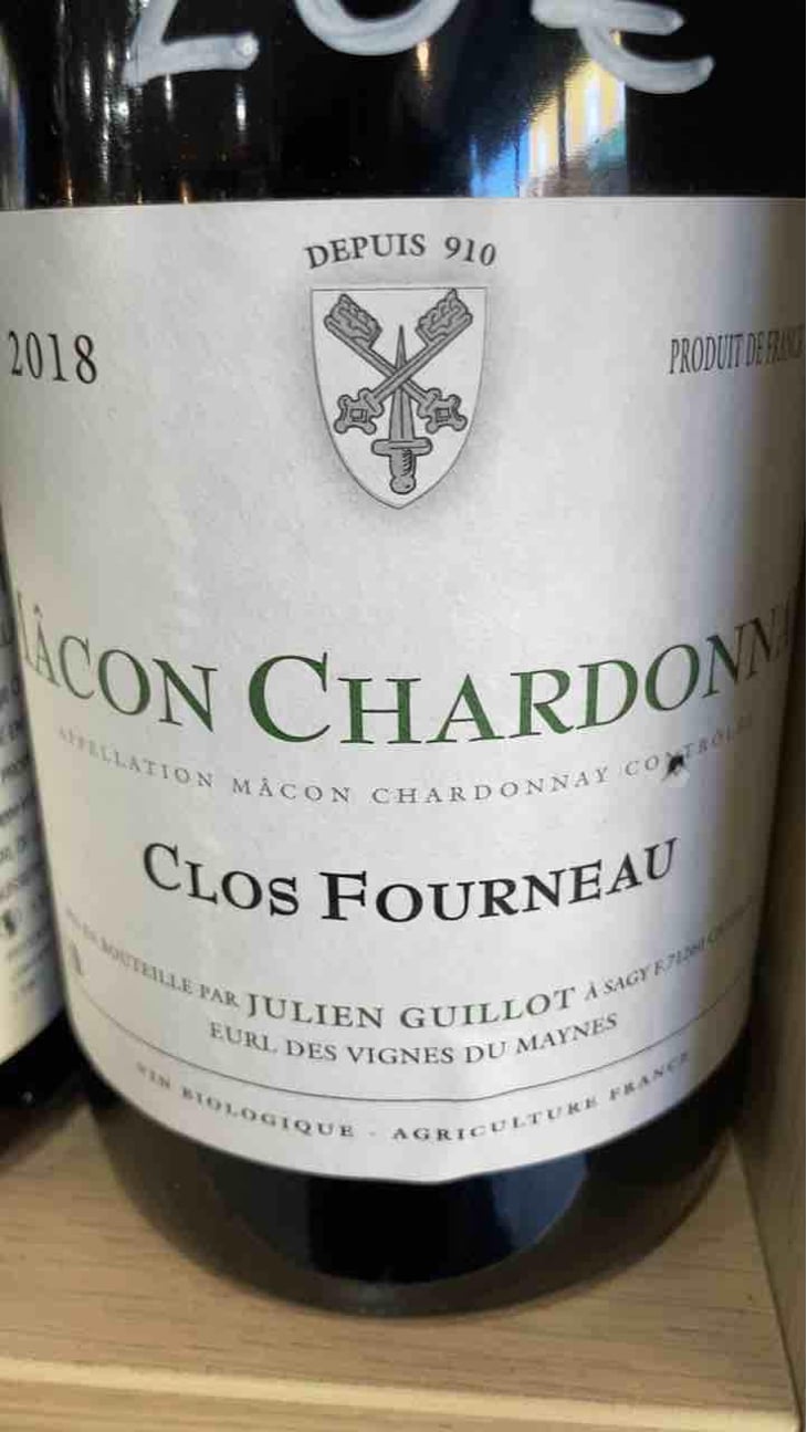 Clos Fourneau - Clos des Vignes du Maynes - Julien Guillot 