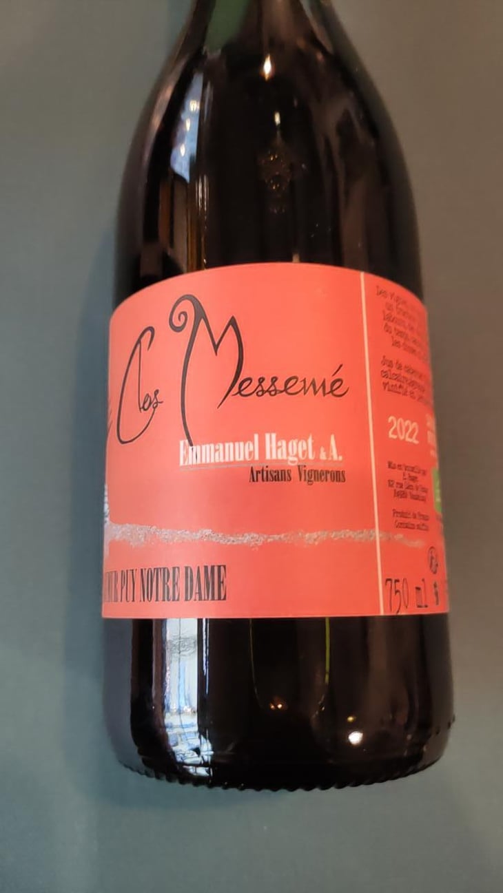 Clos Méssemé - Emmanuel Haget - Emmanuel Haget 