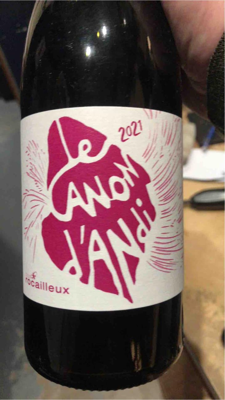 Le Canon d’Andi - Clos Rocailleux - Luc Bontemps & Lucinda Terreyre 
