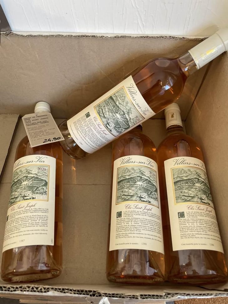 Clos Saint-Joseph Rosé - Clos Saint-Joseph - Constance Malangé & Roch Sassi 