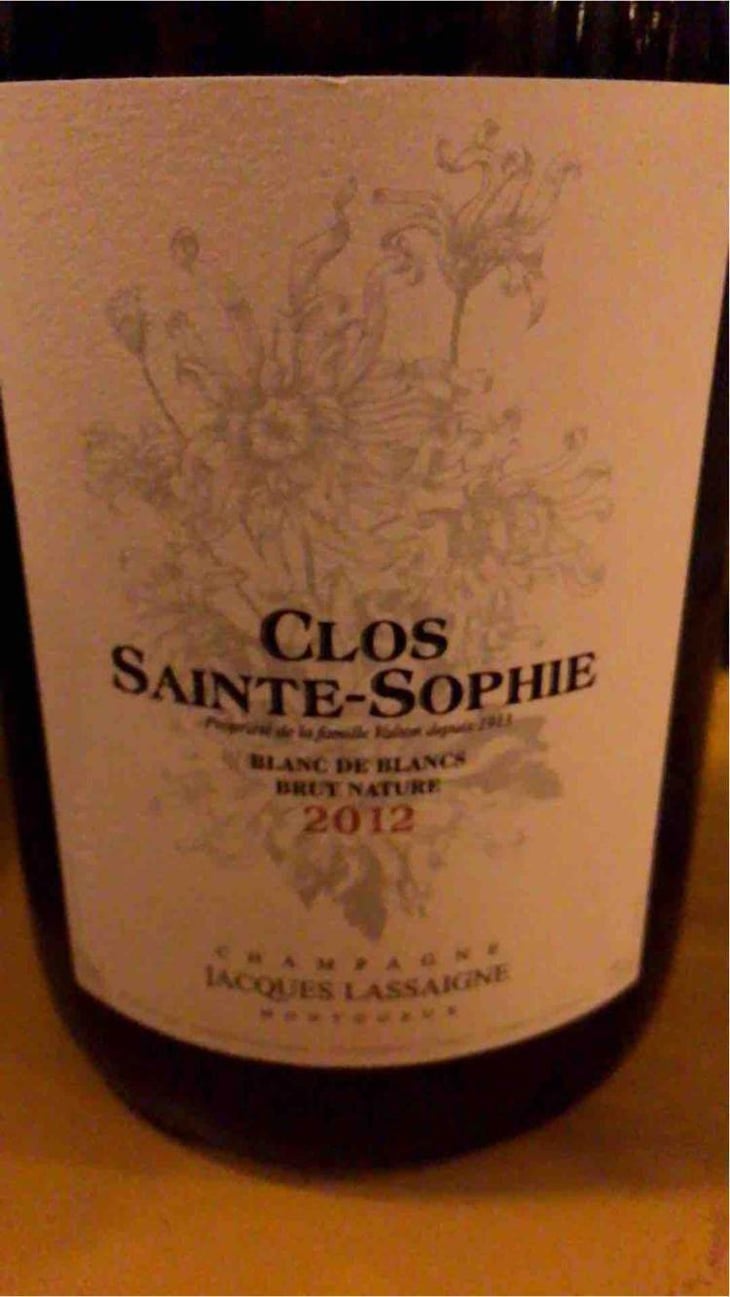 Clos Sainte-Sophie - Champagne Jacques Lassaigne - Emmanuel Lassaigne 