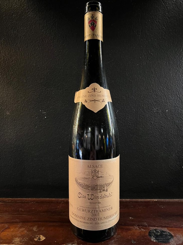 Clos Windsbuhl - Zind-Humbrecht - Olivier Humbrecht -2007
