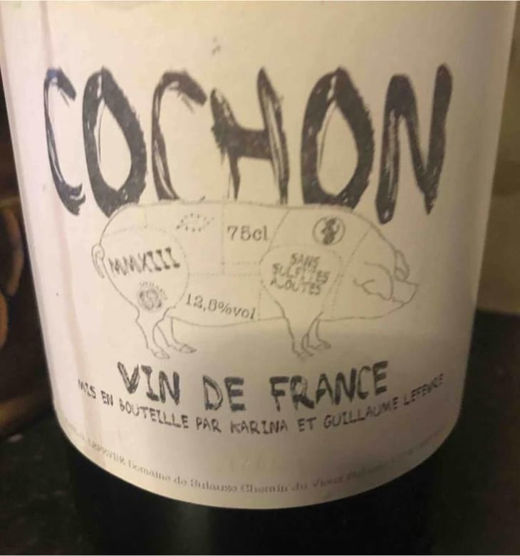 Cochon - Domaine de Sulauze - Karina & Guillaume Lefèvre 