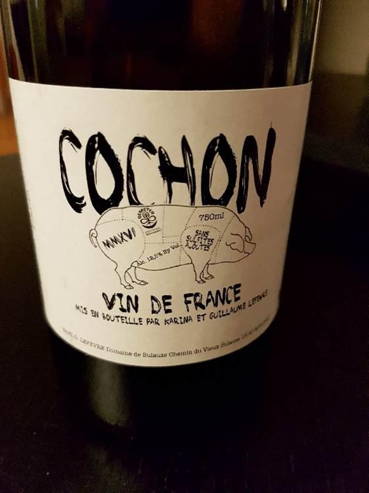 Cochon - Domaine de Sulauze - Karina & Guillaume Lefèvre 