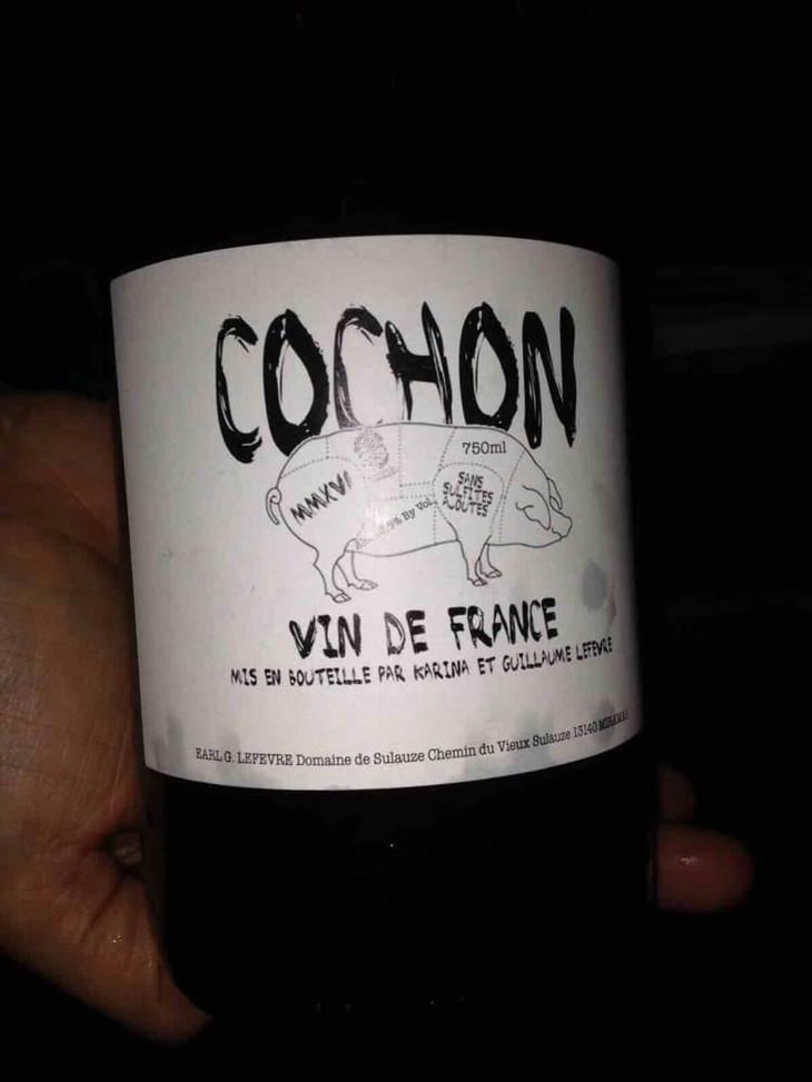 Cochon - Domaine de Sulauze - Karina & Guillaume Lefèvre 