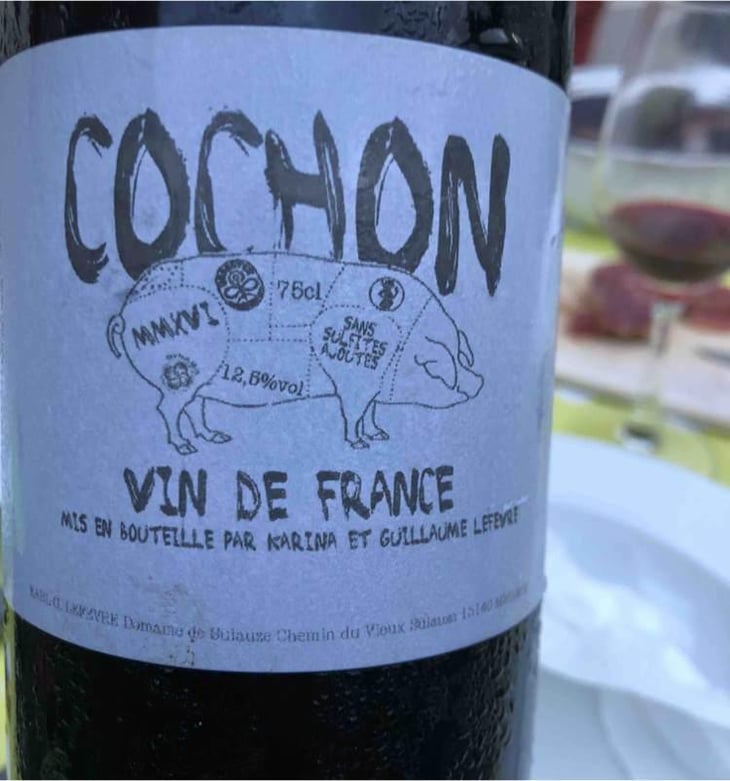 Cochon - Domaine de Sulauze - Karina & Guillaume Lefèvre 