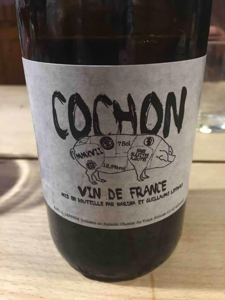 Cochon - Domaine de Sulauze - Karina & Guillaume Lefèvre 