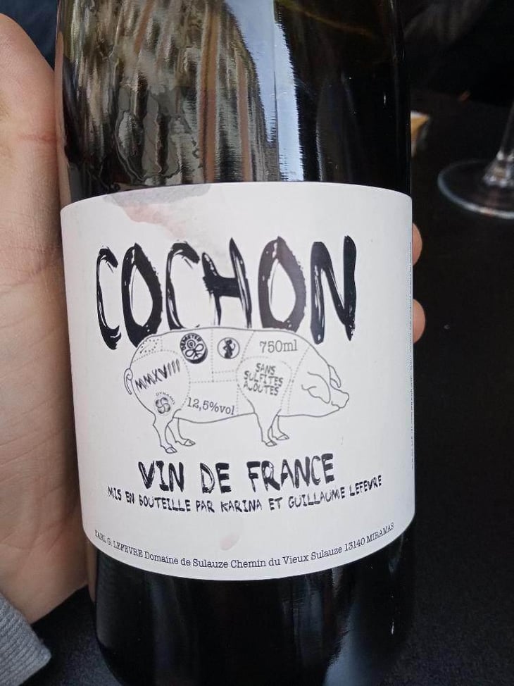 Cochon - Domaine de Sulauze - Karina & Guillaume Lefèvre 