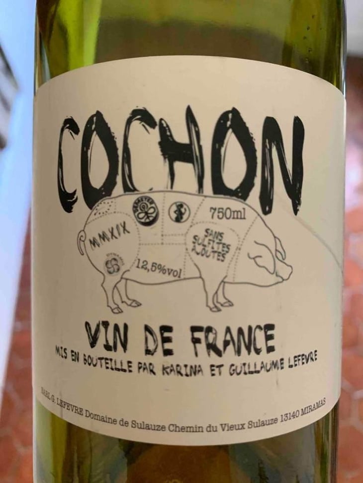 Cochon - Domaine de Sulauze - Karina & Guillaume Lefèvre 