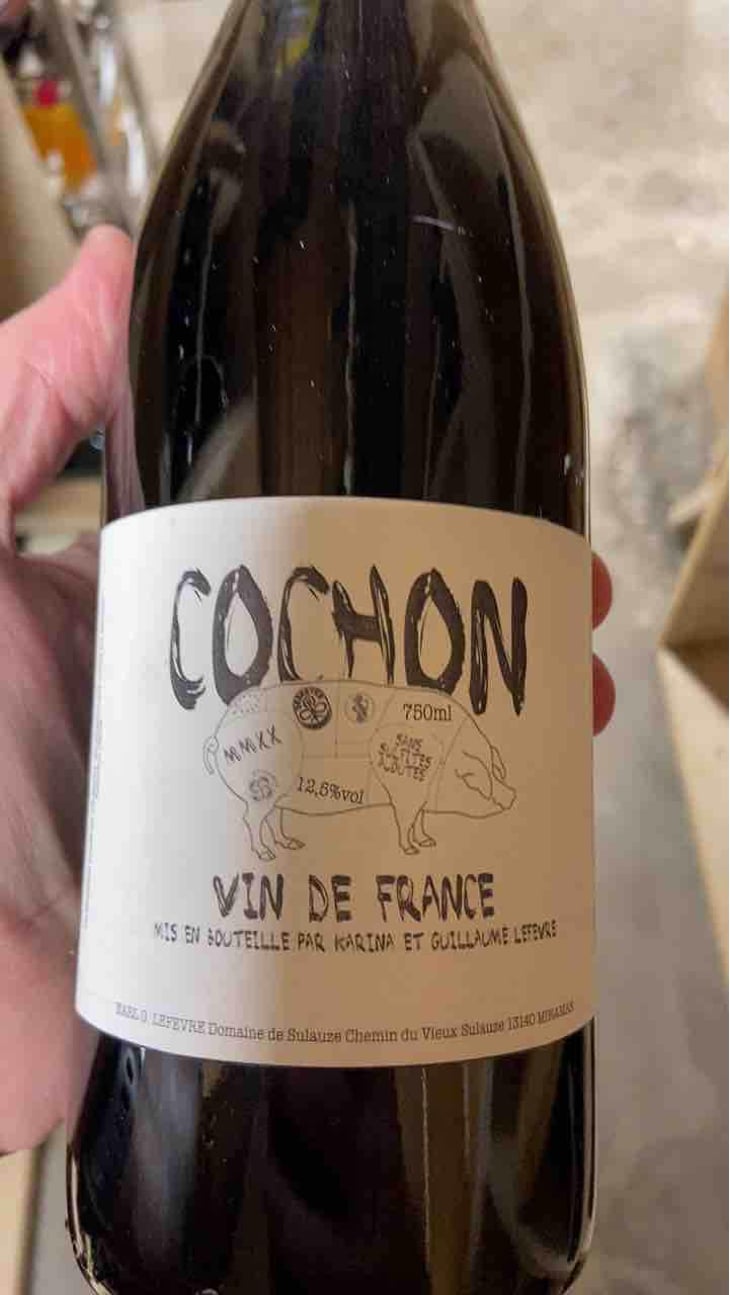 Cochon - Domaine de Sulauze - Karina & Guillaume Lefèvre 