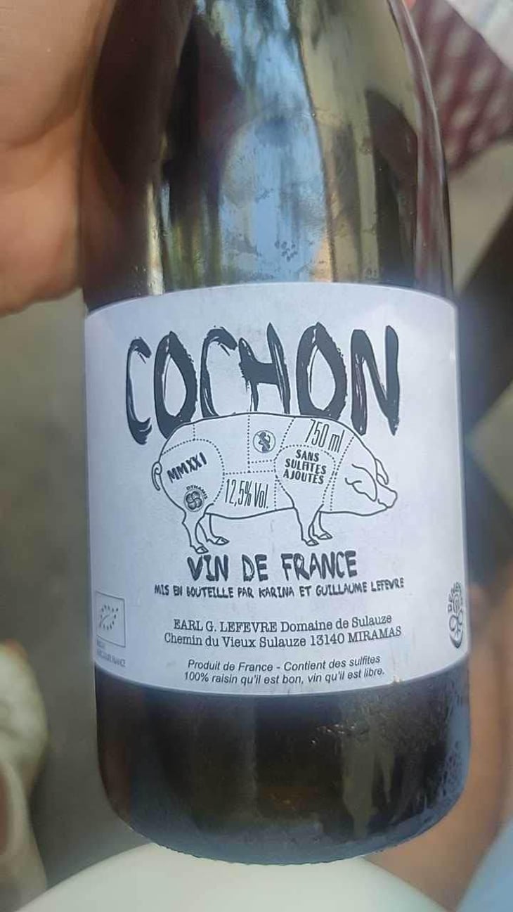 Cochon - Domaine de Sulauze - Karina & Guillaume Lefèvre 