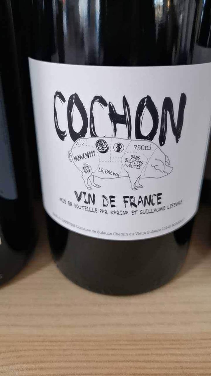 Cochon - Domaine de Sulauze - Karina & Guillaume Lefèvre 