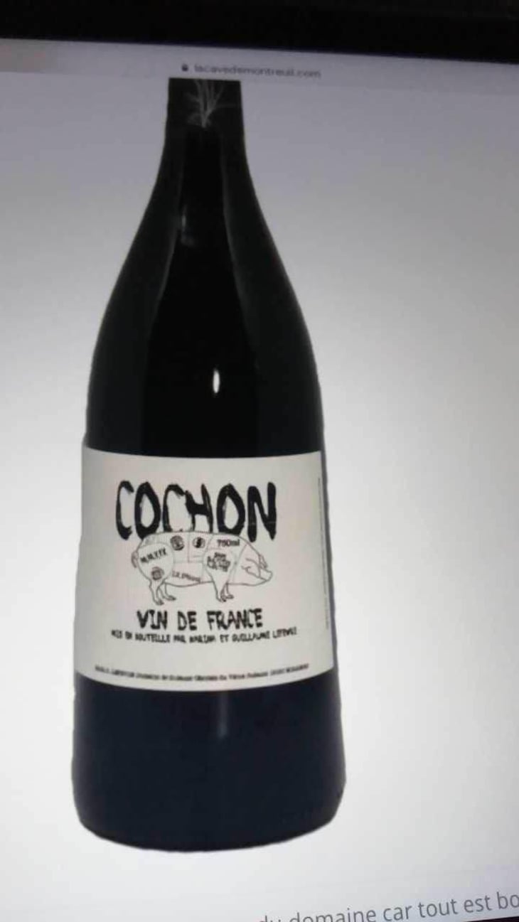 Cochon - Domaine de Sulauze - Karina & Guillaume Lefèvre 