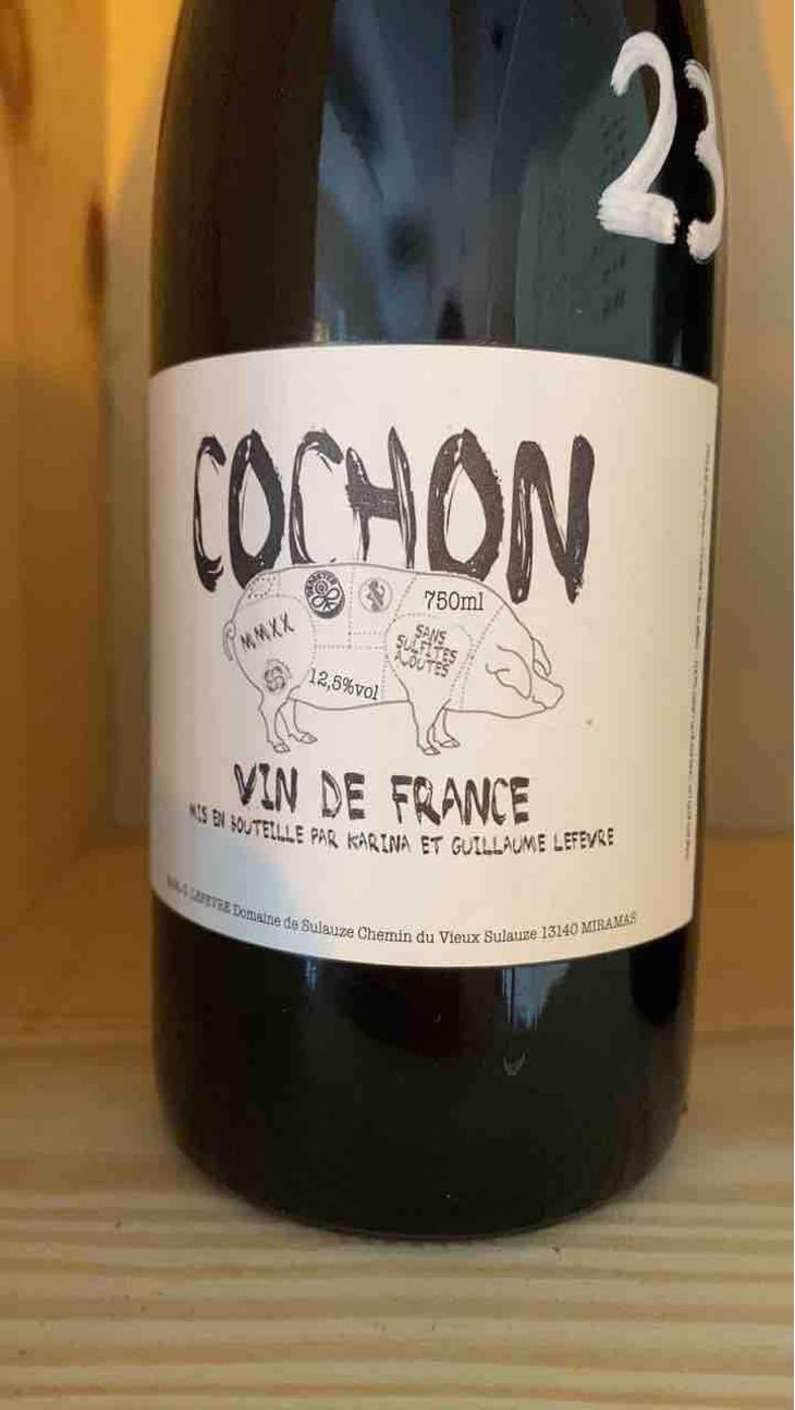 Cochon - Domaine de Sulauze - Karina & Guillaume Lefèvre 