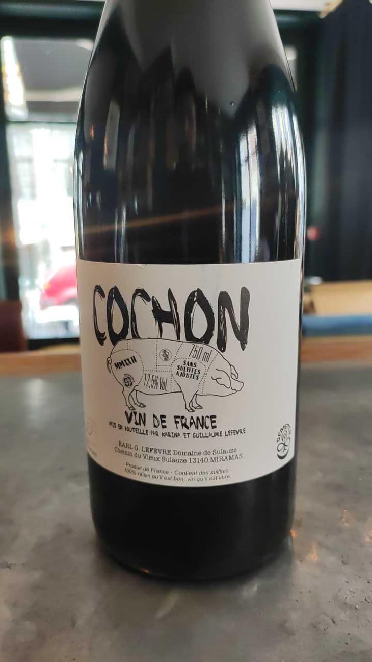 Cochon - Domaine de Sulauze - Karina & Guillaume Lefèvre 